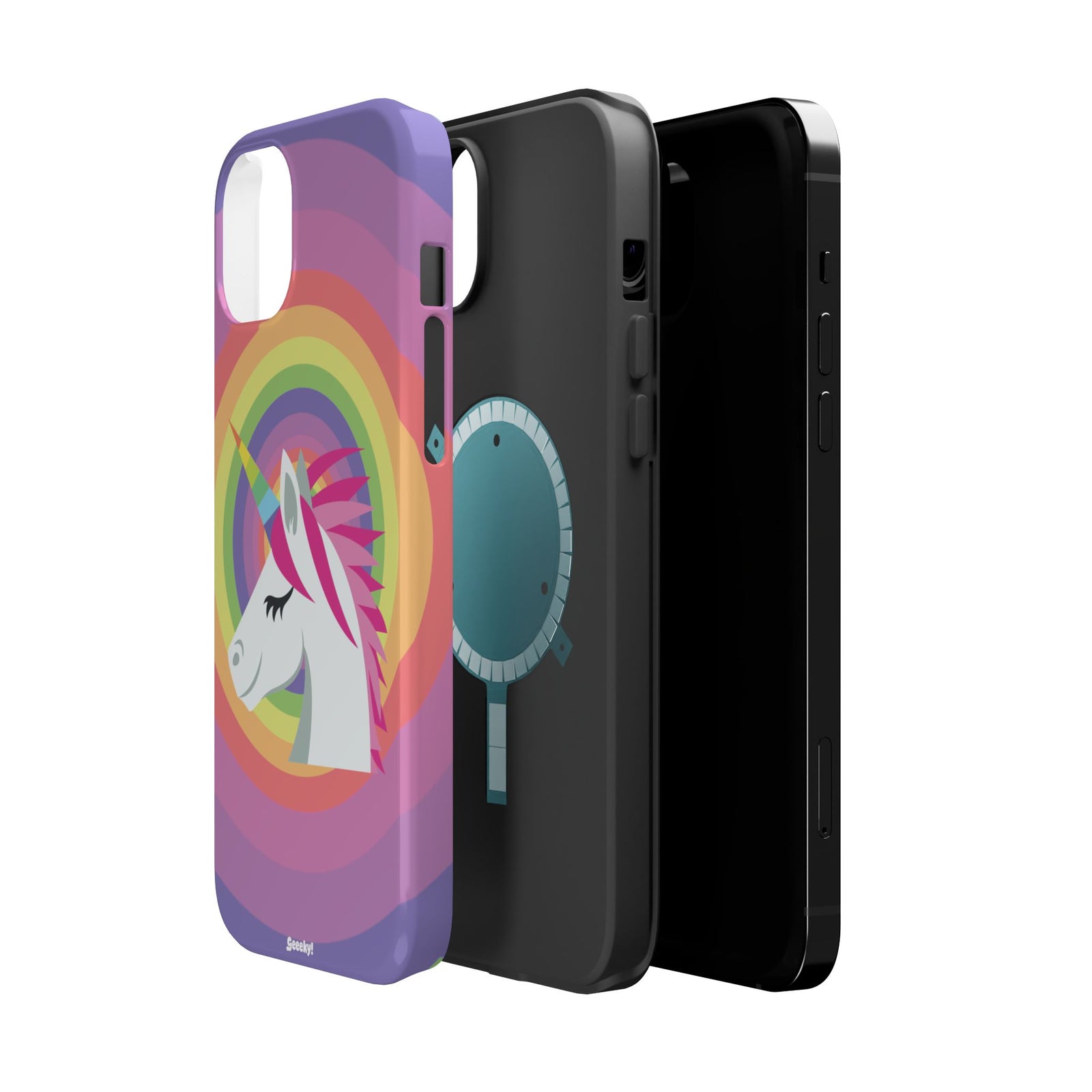 Unicorn’s Rainbow Radiance – Magnetic Tough iPhone Case