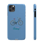 Riding in Blue – Slim iPhone Case