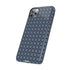 Blue Geometric Bliss – Slim iPhone Case