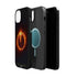 Red Solar Flare – Magnetic Tough iPhone Case