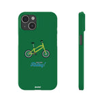 Riding in Racing Green – Slim iPhone Case