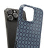 Blue Geometric Bliss – Slim iPhone Case