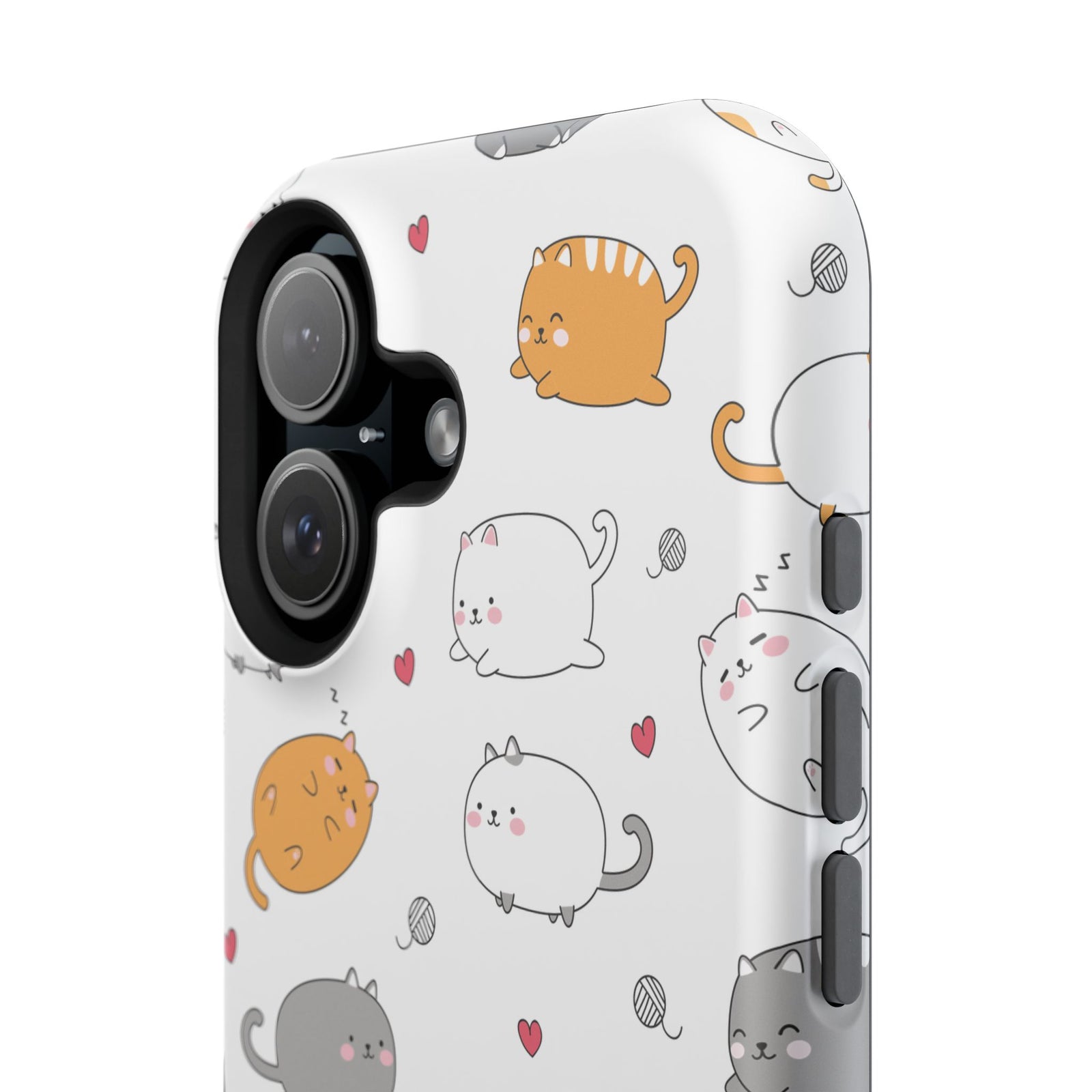 Chubby Cat Cuddle – Magnetic Tough iPhone Case