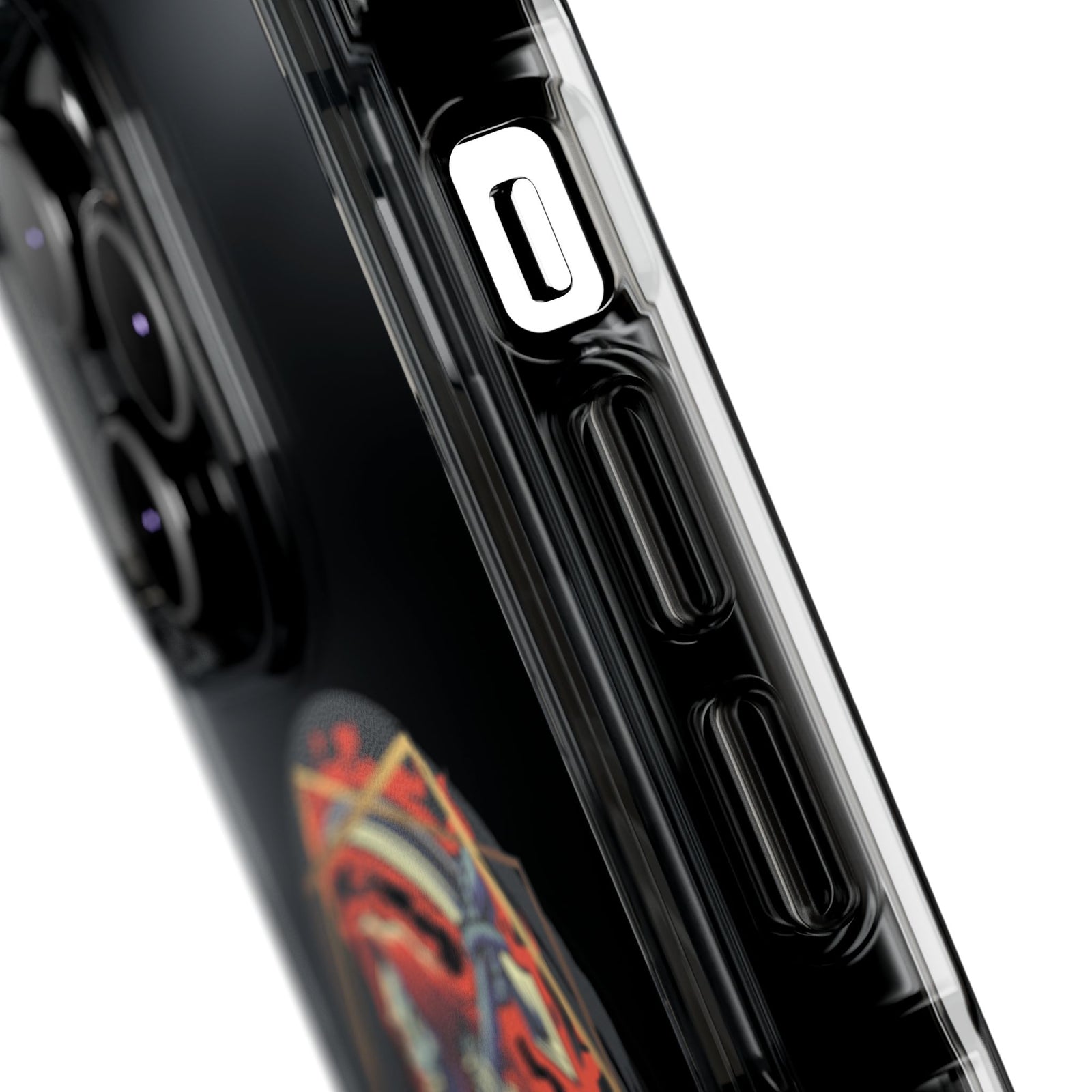 Fiery Reaper - Magnetic Clear iPhone Case