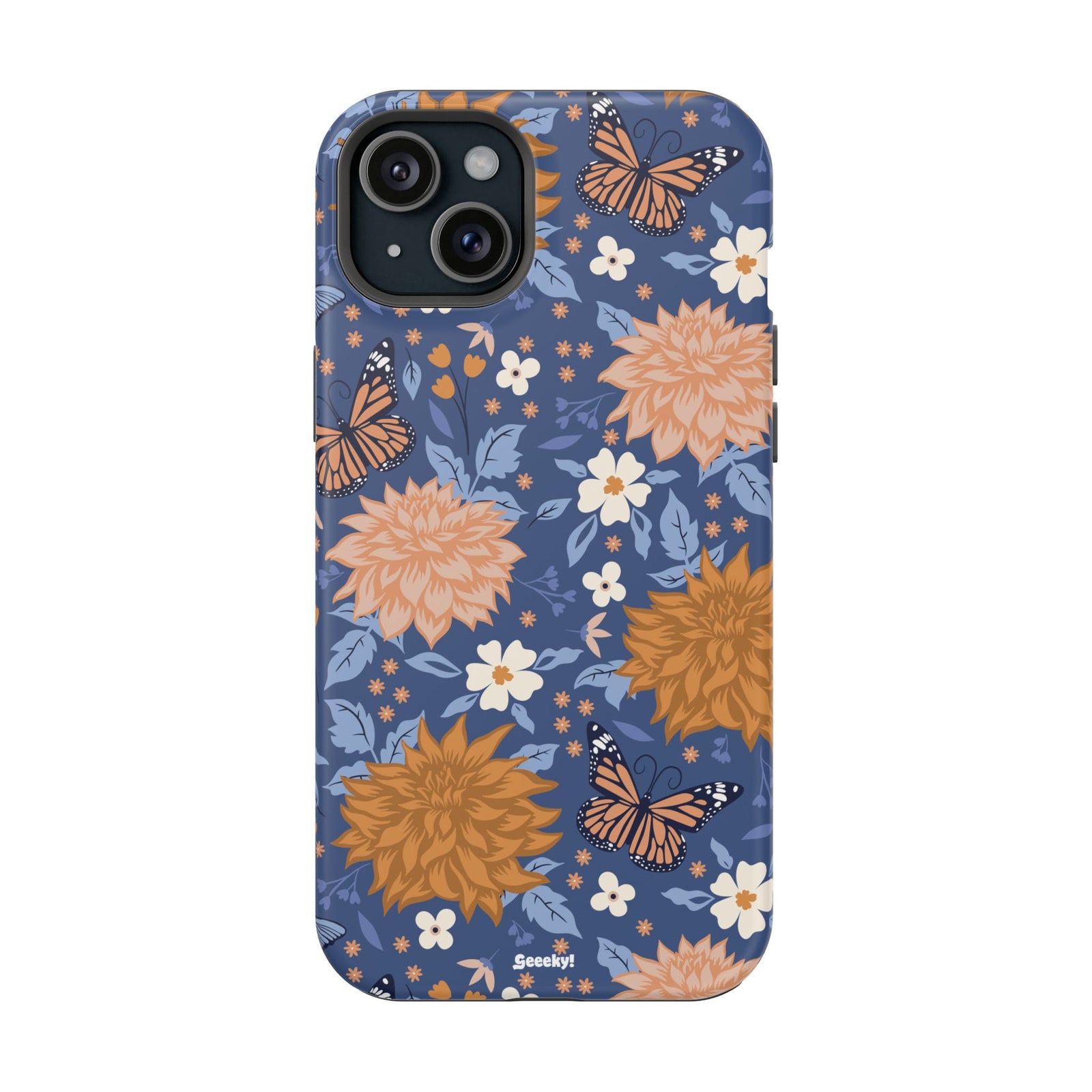 Floral Bliss – Magnetic Tough iPhone Case