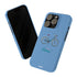 Riding in Blue – Slim iPhone Case