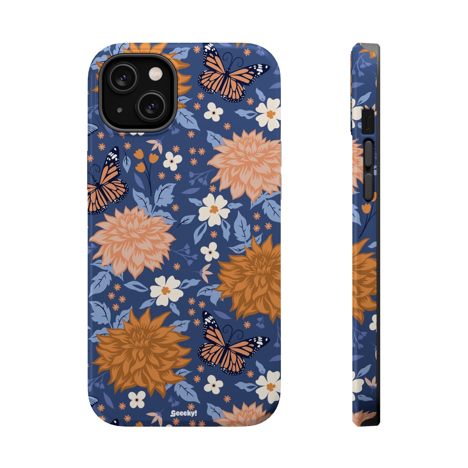 Floral Bliss – Magnetic Tough iPhone Case