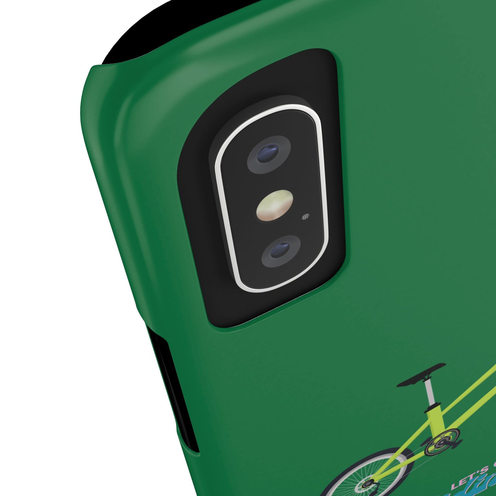 Riding in Racing Green – Slim iPhone Case