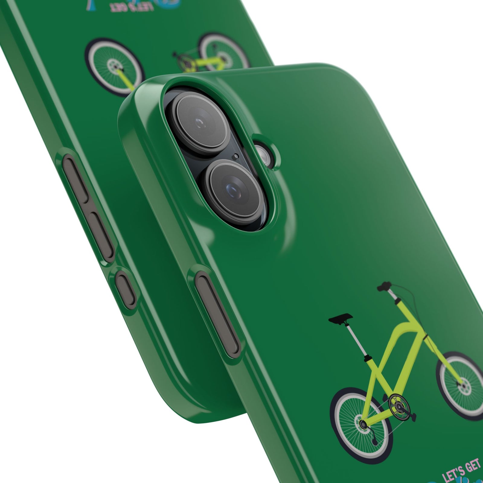 Riding in Racing Green – Slim iPhone Case