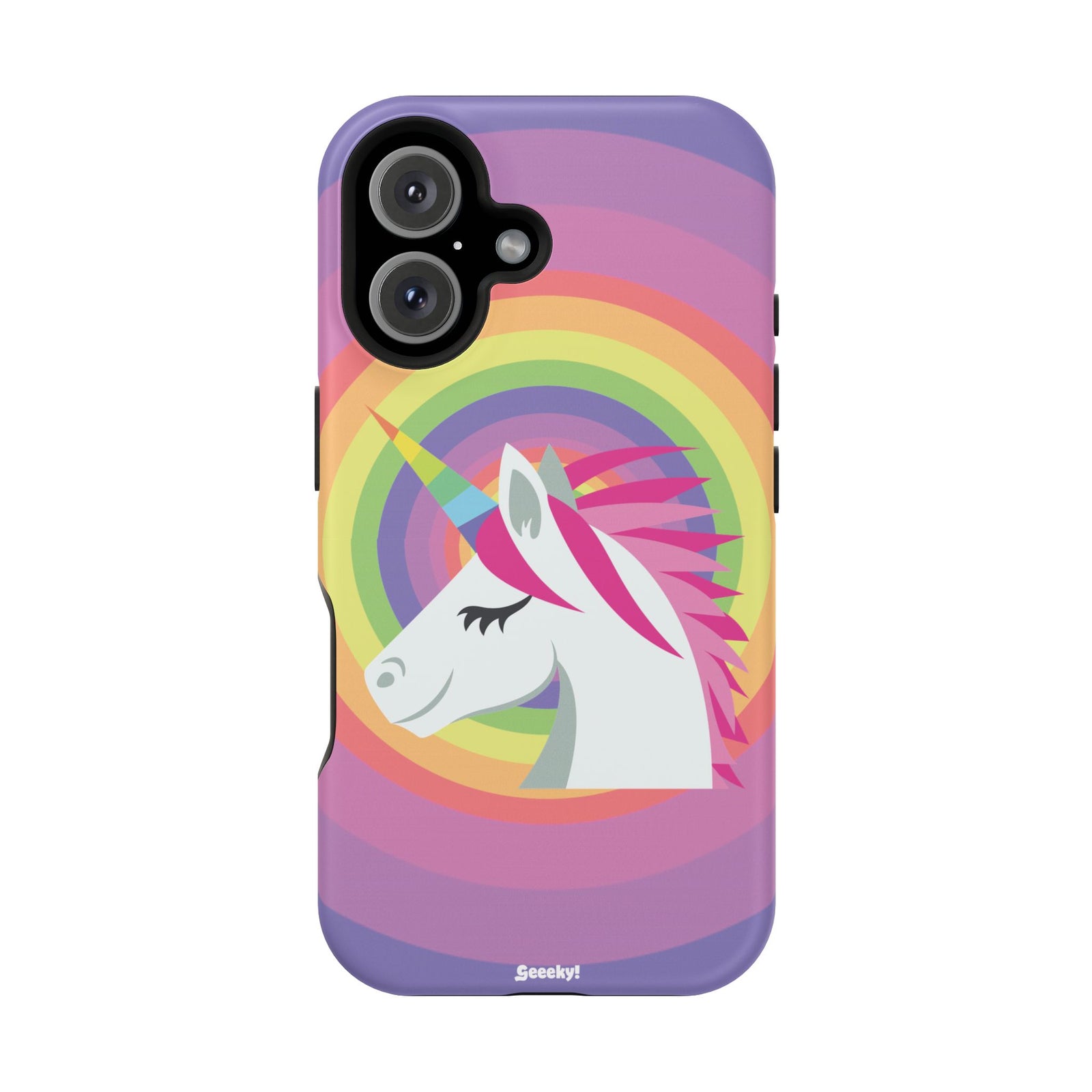 Unicorn’s Rainbow Radiance – Magnetic Tough iPhone Case