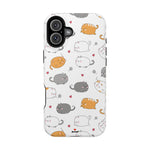 Chubby Cat Cuddle – Magnetic Tough iPhone Case