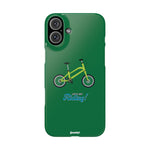 Riding in Racing Green – Slim iPhone Case