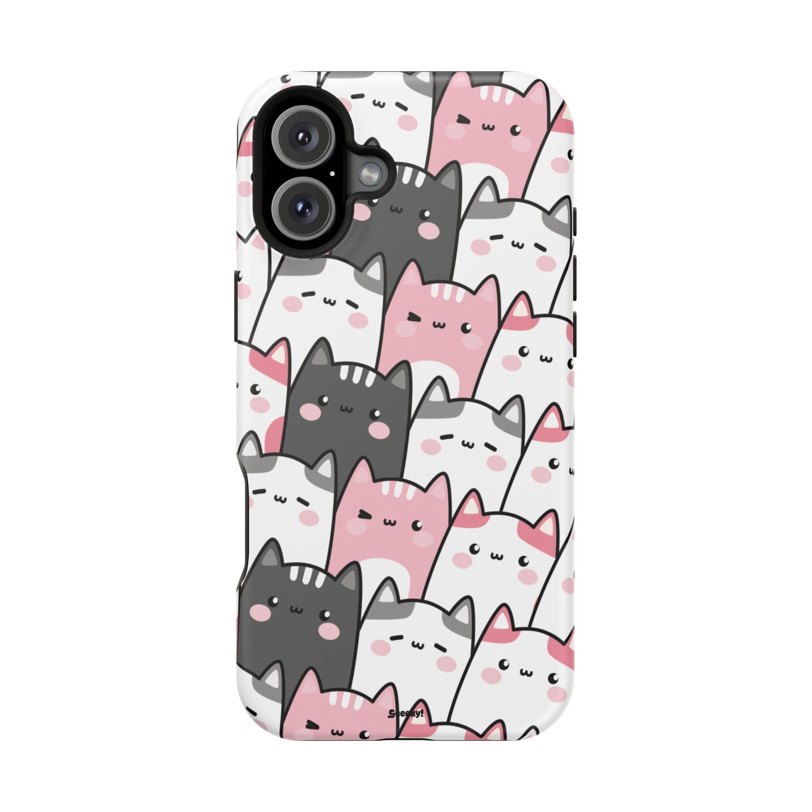 Chubby Cat Mega Cuddle – Magnetic Tough iPhone Case