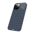 Blue Geometric Bliss – Slim iPhone Case