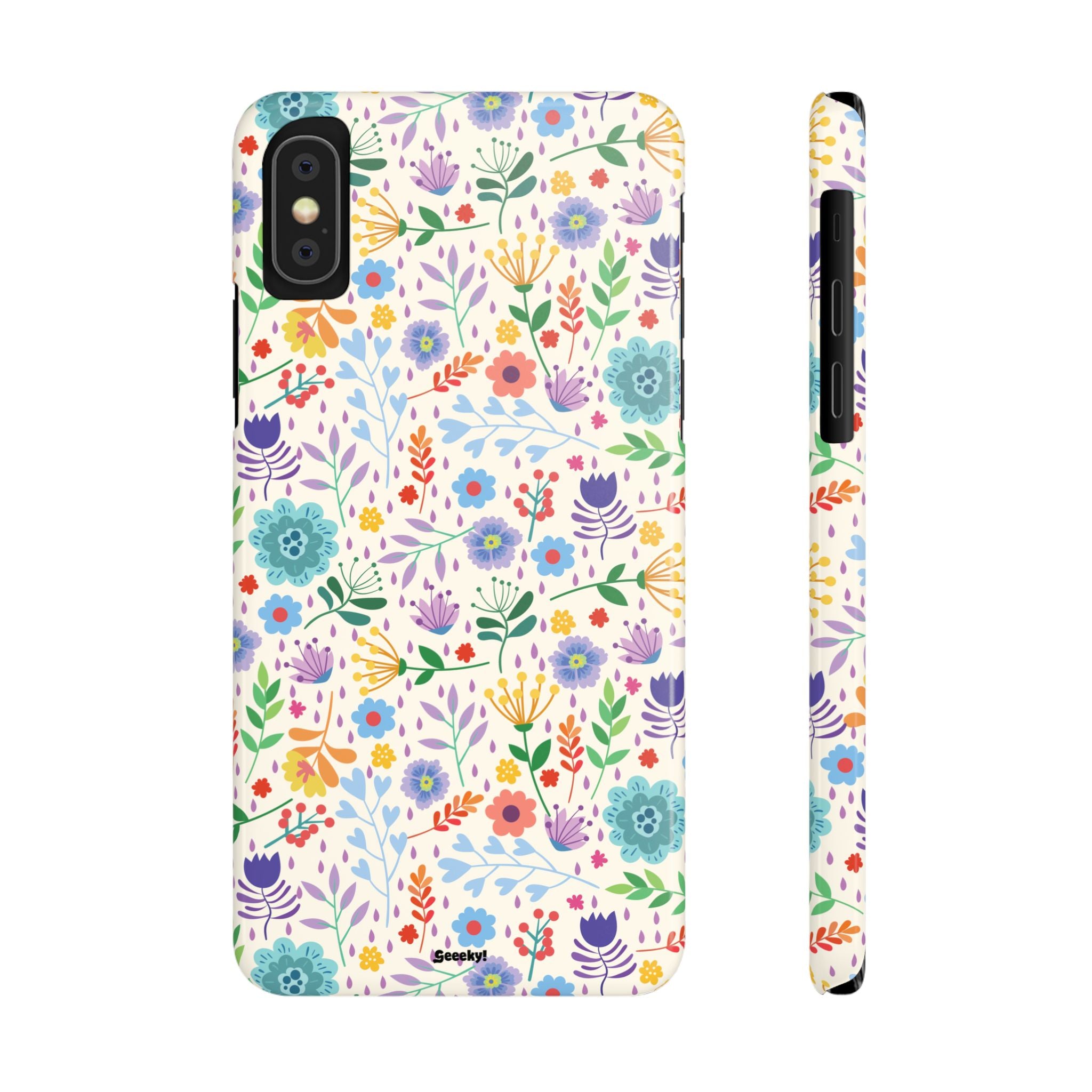 Floral Magic – Slim iPhone Case