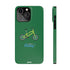 Riding in Racing Green – Slim iPhone Case