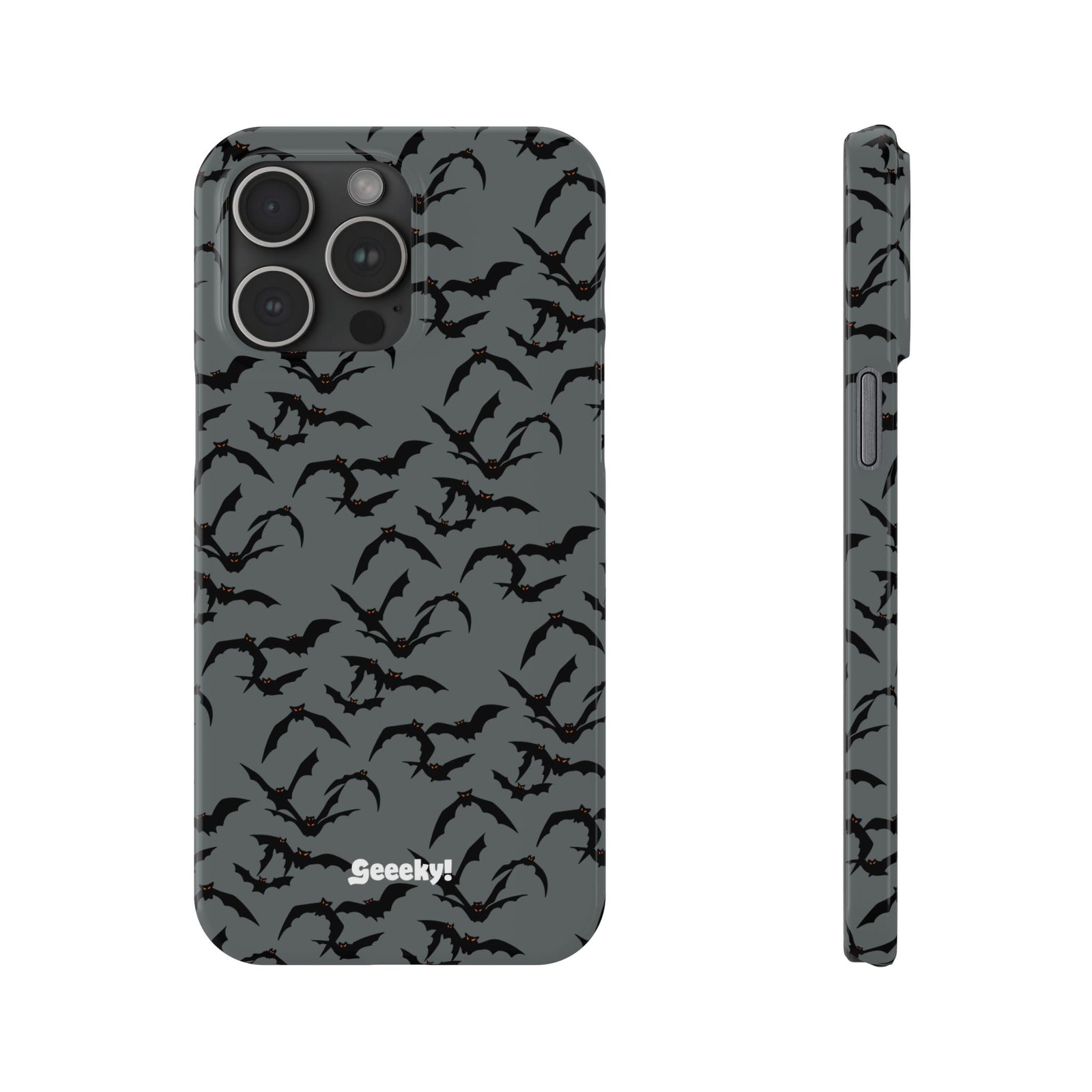 Bat Swarm -  Slim Halloween Phone Case