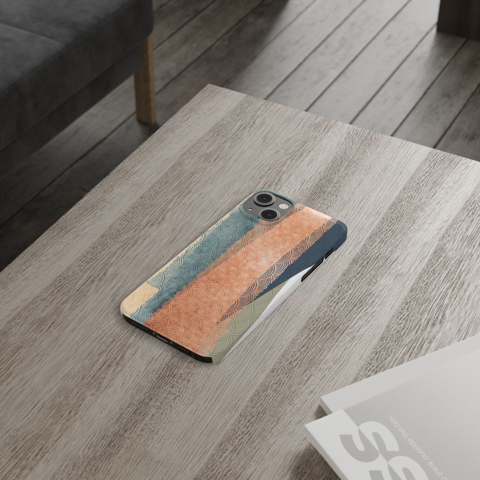 Seigaiha Abstract – Slim iPhone Case