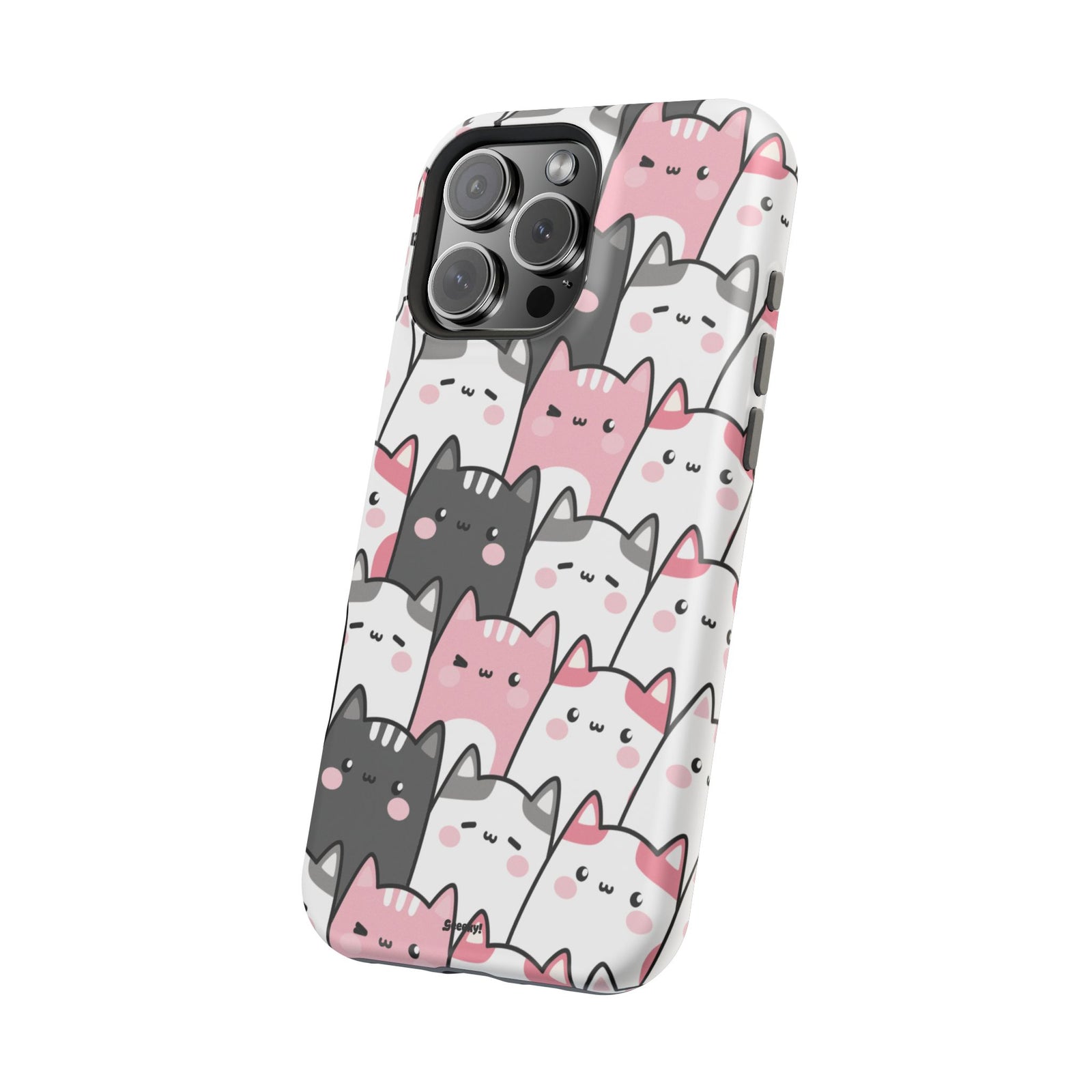 Chubby Cat Mega Cuddle – Magnetic Tough iPhone Case