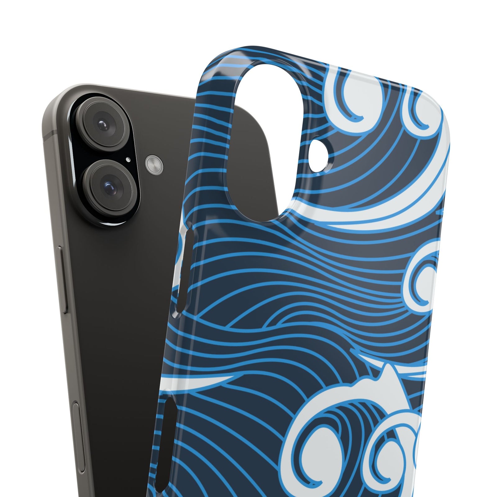 Ocean Waves – Slim Japanese Art Phone Case