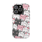 Chubby Cat Mega Cuddle – Magnetic Tough iPhone Case