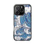 Umi-Nami – Japanese Wave - Magnetic Clear iPhone Case