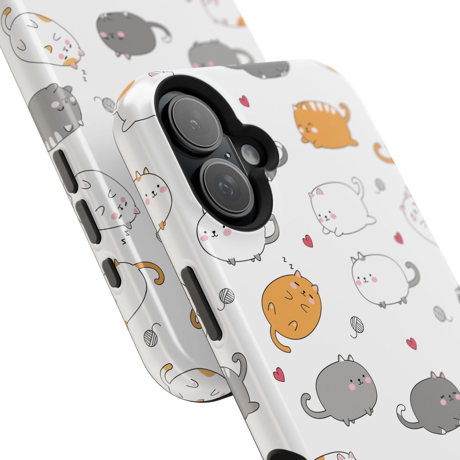 Chubby Cat Cuddle – Magnetic Tough iPhone Case