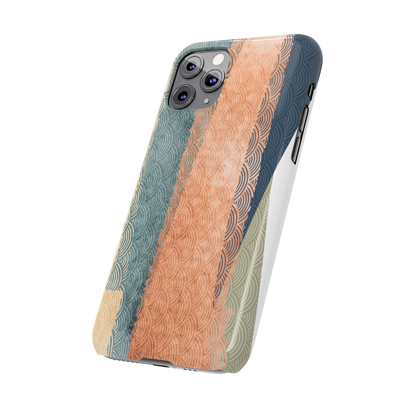 Seigaiha Abstract – Slim iPhone Case