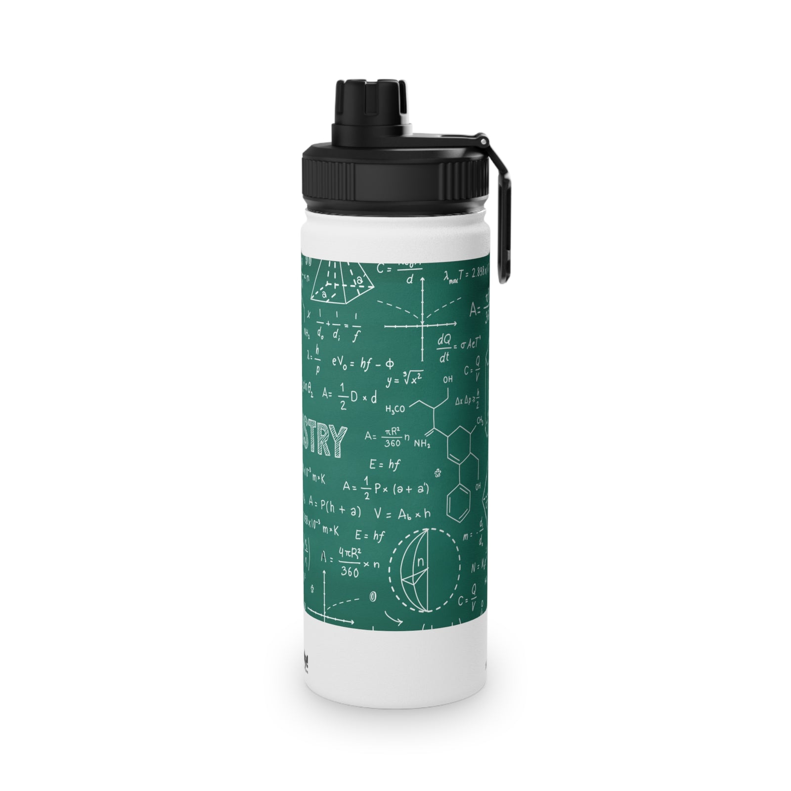 Learning Chemistry – Stainless Steel Water Bottle (18oz)