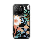 Whimsical Floral Symphony - Magnetic Clear iPhone Case