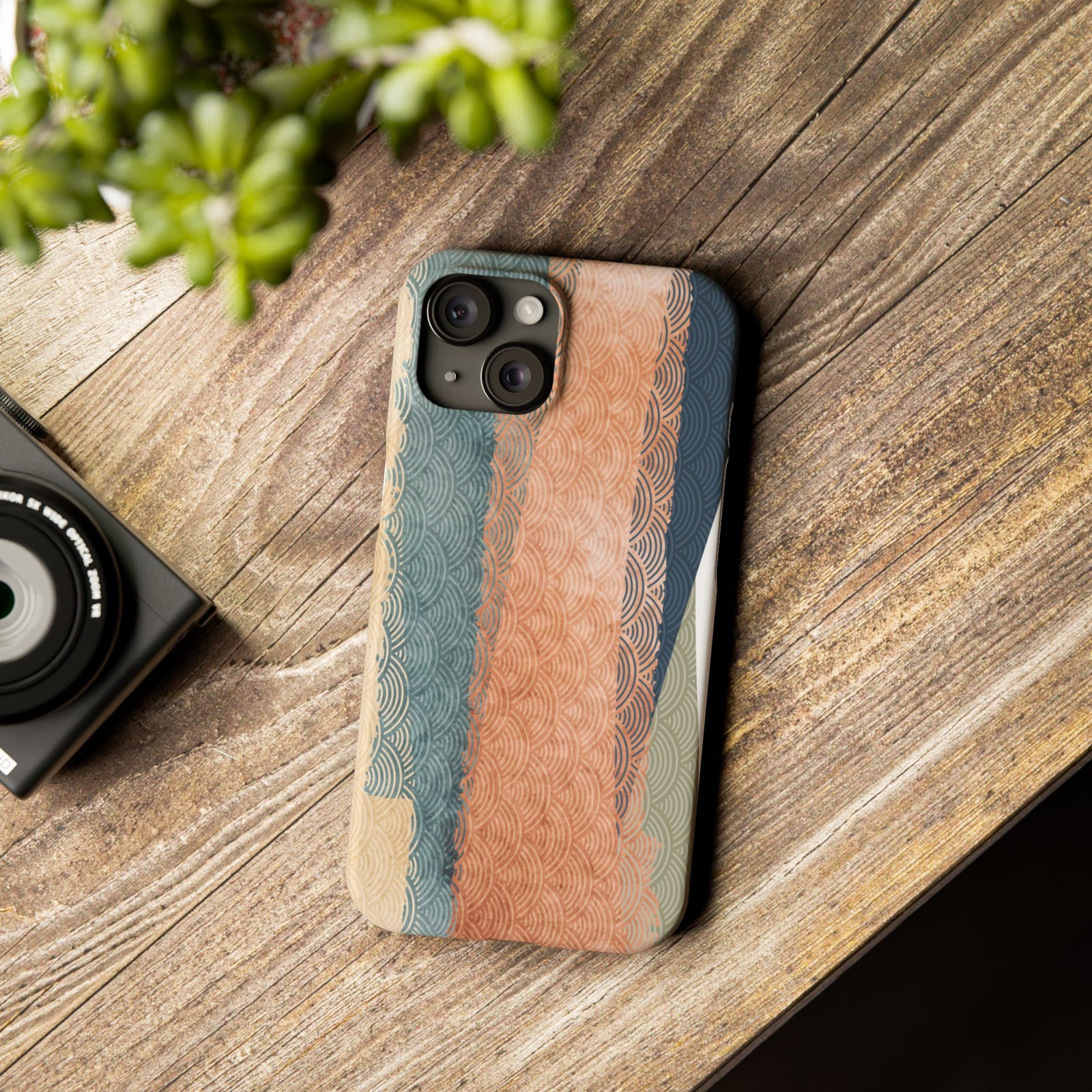 Seigaiha Abstract – Slim iPhone Case