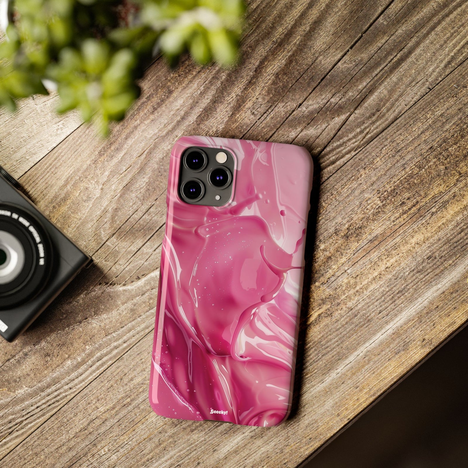 PAINT ME in PINK – Slim iPhone Case