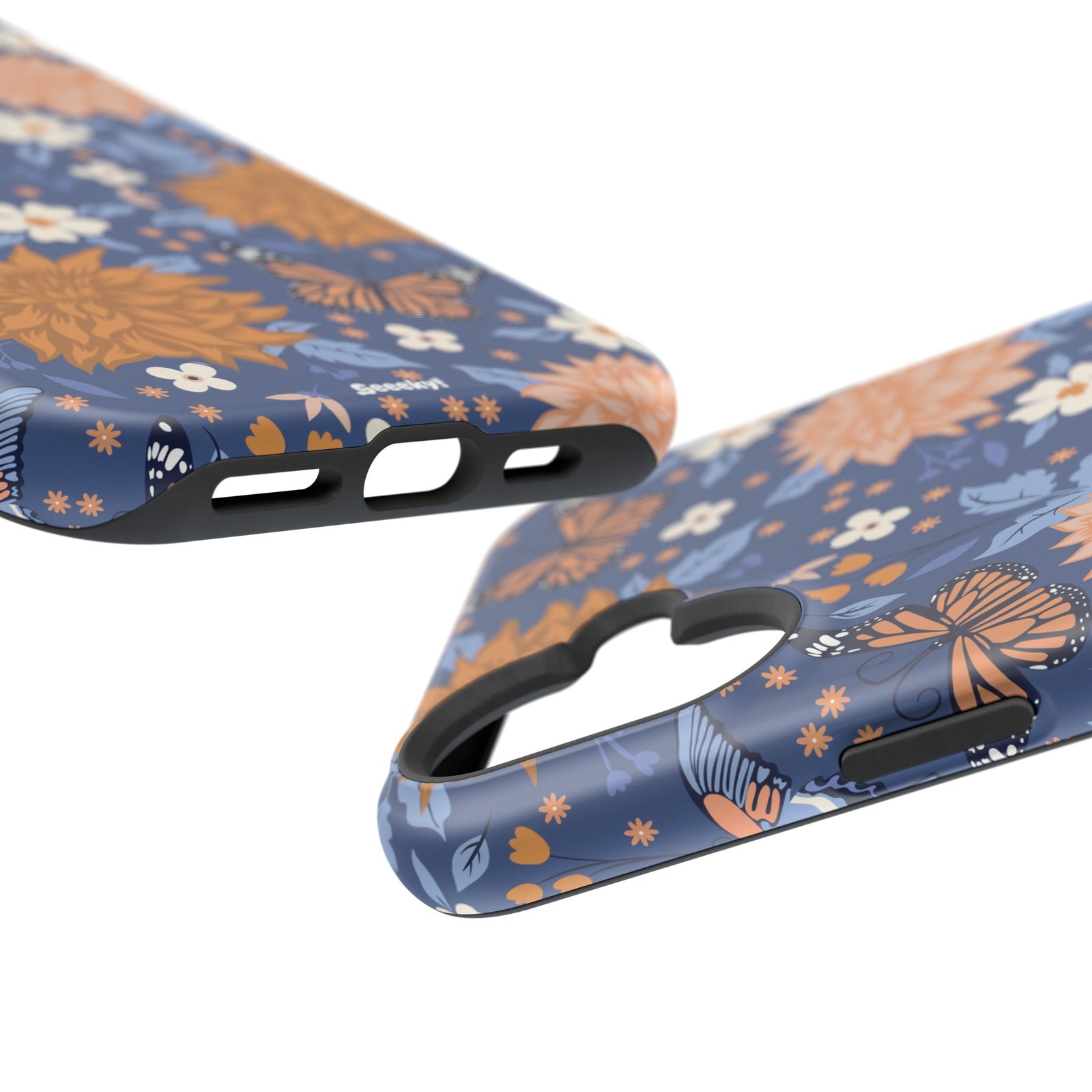 Floral Bliss – Magnetic Tough iPhone Case