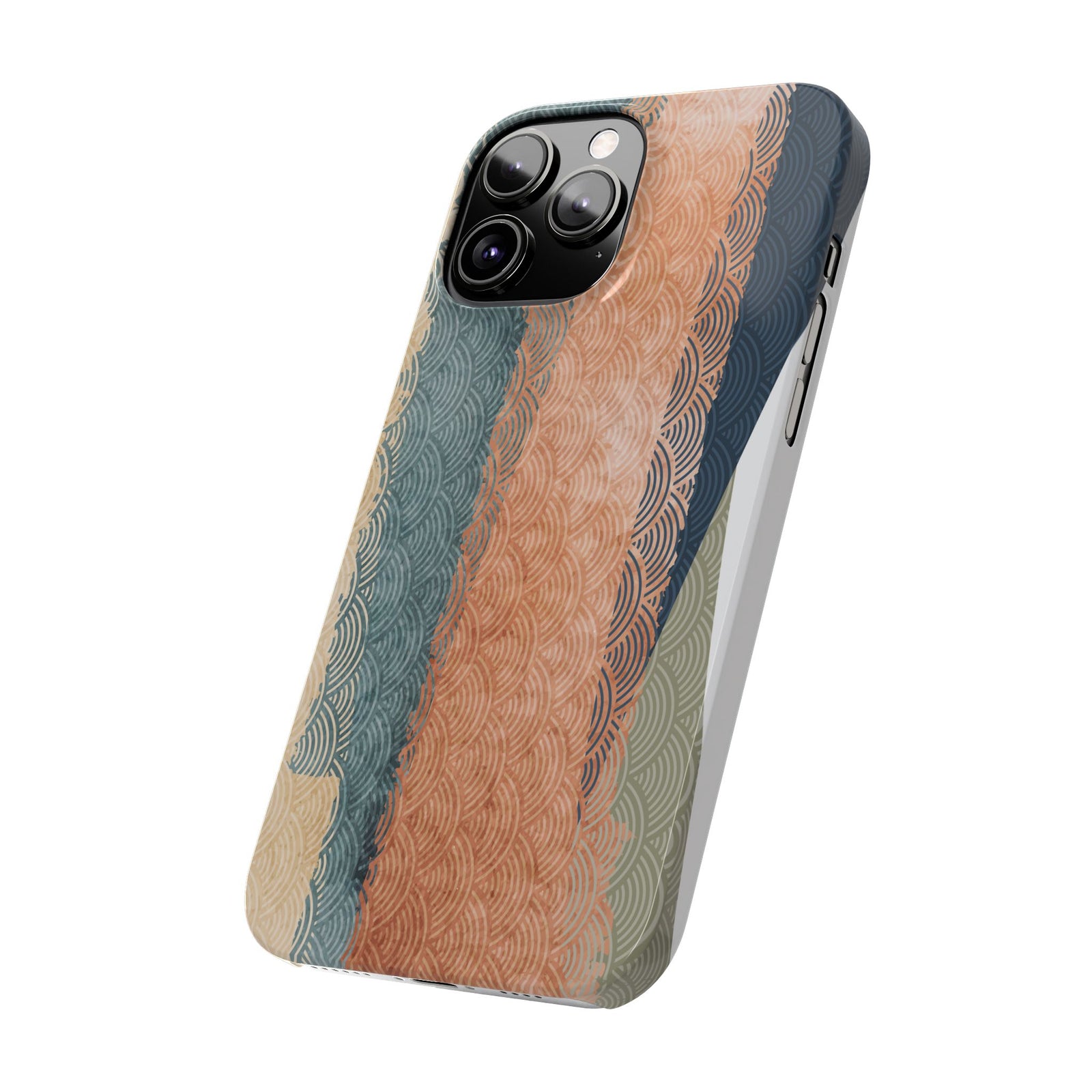 Seigaiha Abstract – Slim iPhone Case