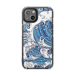 Umi-Nami – Japanese Wave - Magnetic Clear iPhone Case