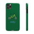 Riding in Racing Green – Slim iPhone Case