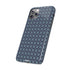 Blue Geometric Bliss – Slim iPhone Case