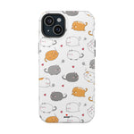 Chubby Cat Cuddle – Magnetic Tough iPhone Case