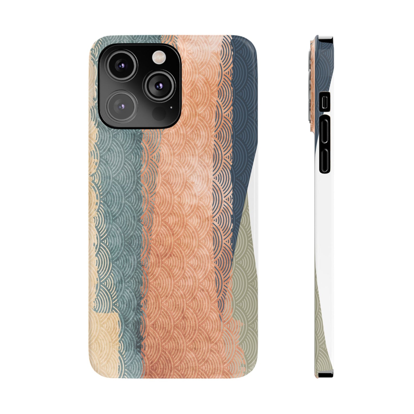 Seigaiha Abstract – Slim iPhone Case