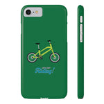 Riding in Racing Green – Slim iPhone Case