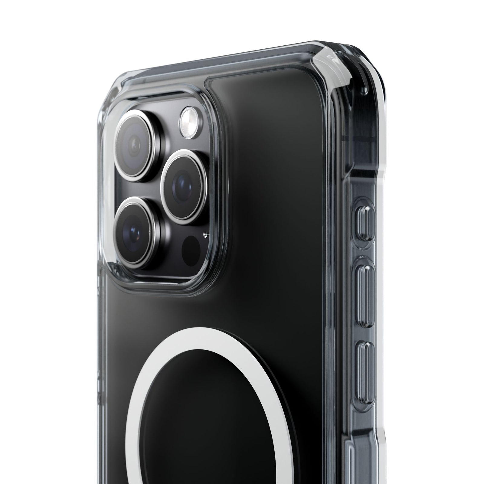 Magnetic Clear Impact iPhone Case