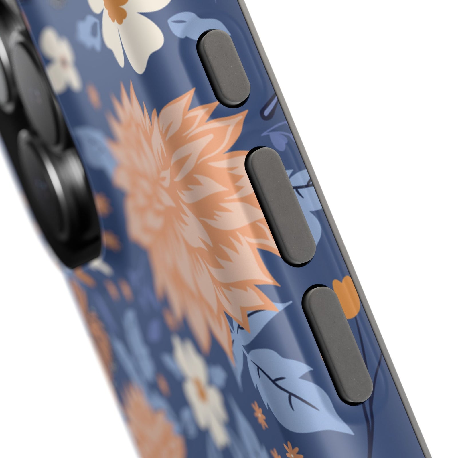 Floral Bliss – Magnetic Tough iPhone Case