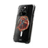 Fiery Reaper - Magnetic Clear iPhone Case