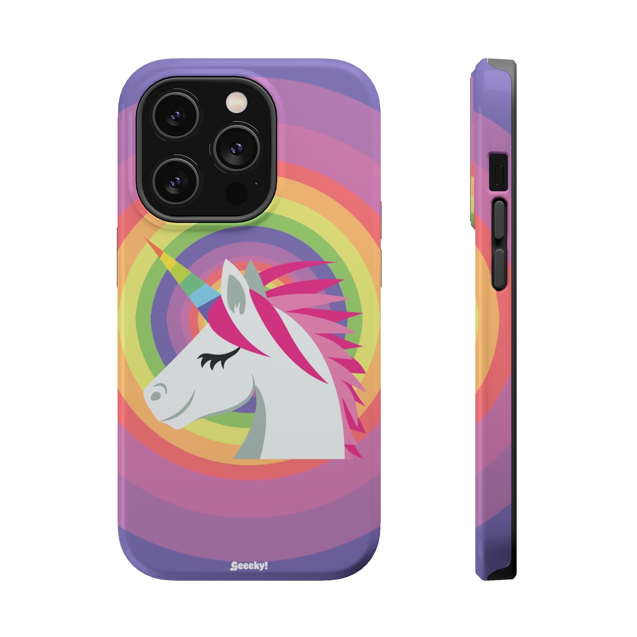 Unicorn’s Rainbow Radiance – Magnetic Tough iPhone Case