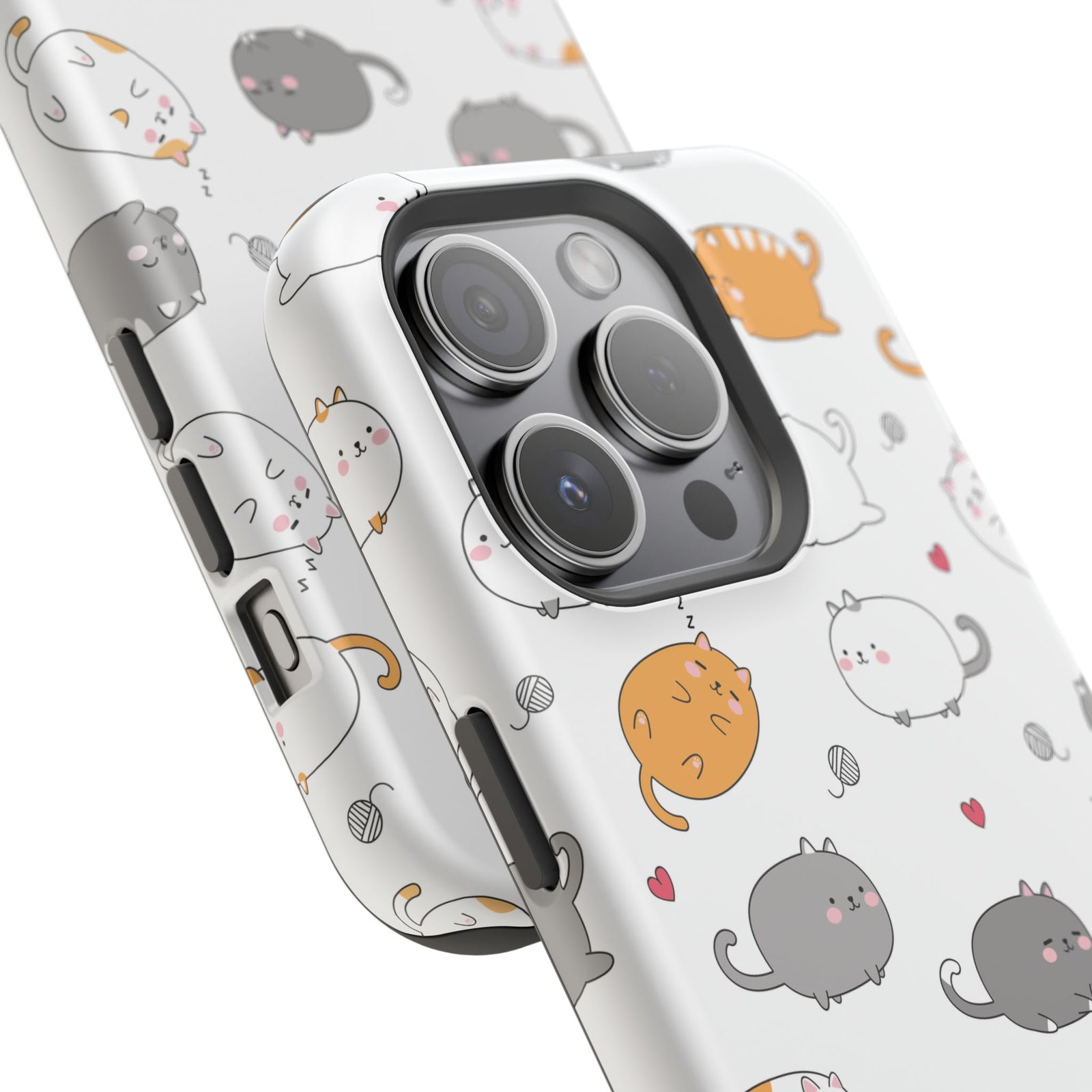 Chubby Cat Cuddle – Magnetic Tough iPhone Case