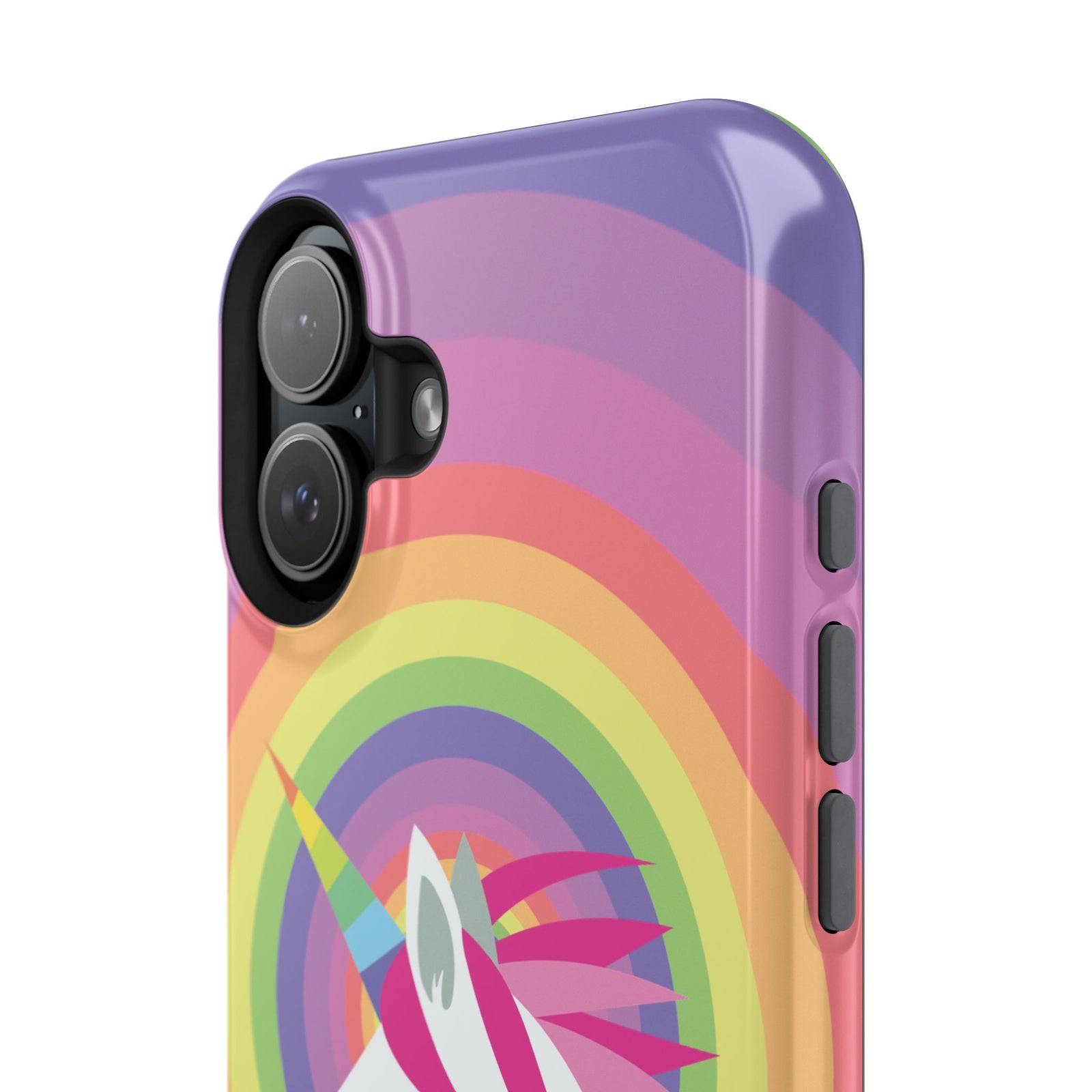 Unicorn’s Rainbow Radiance – Magnetic Tough iPhone Case