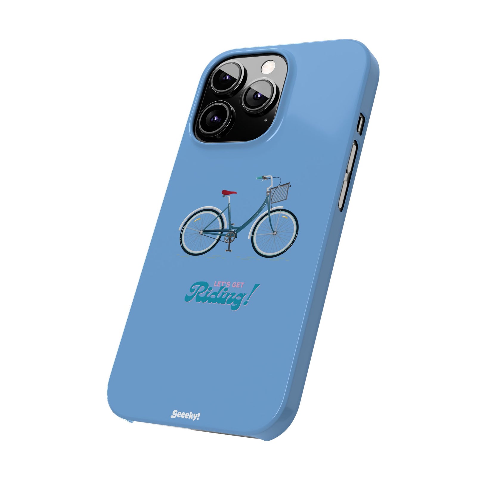 Riding in Blue – Slim iPhone Case