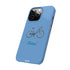 Riding in Blue – Slim iPhone Case