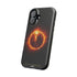 Red Solar Flare – Magnetic Tough iPhone Case