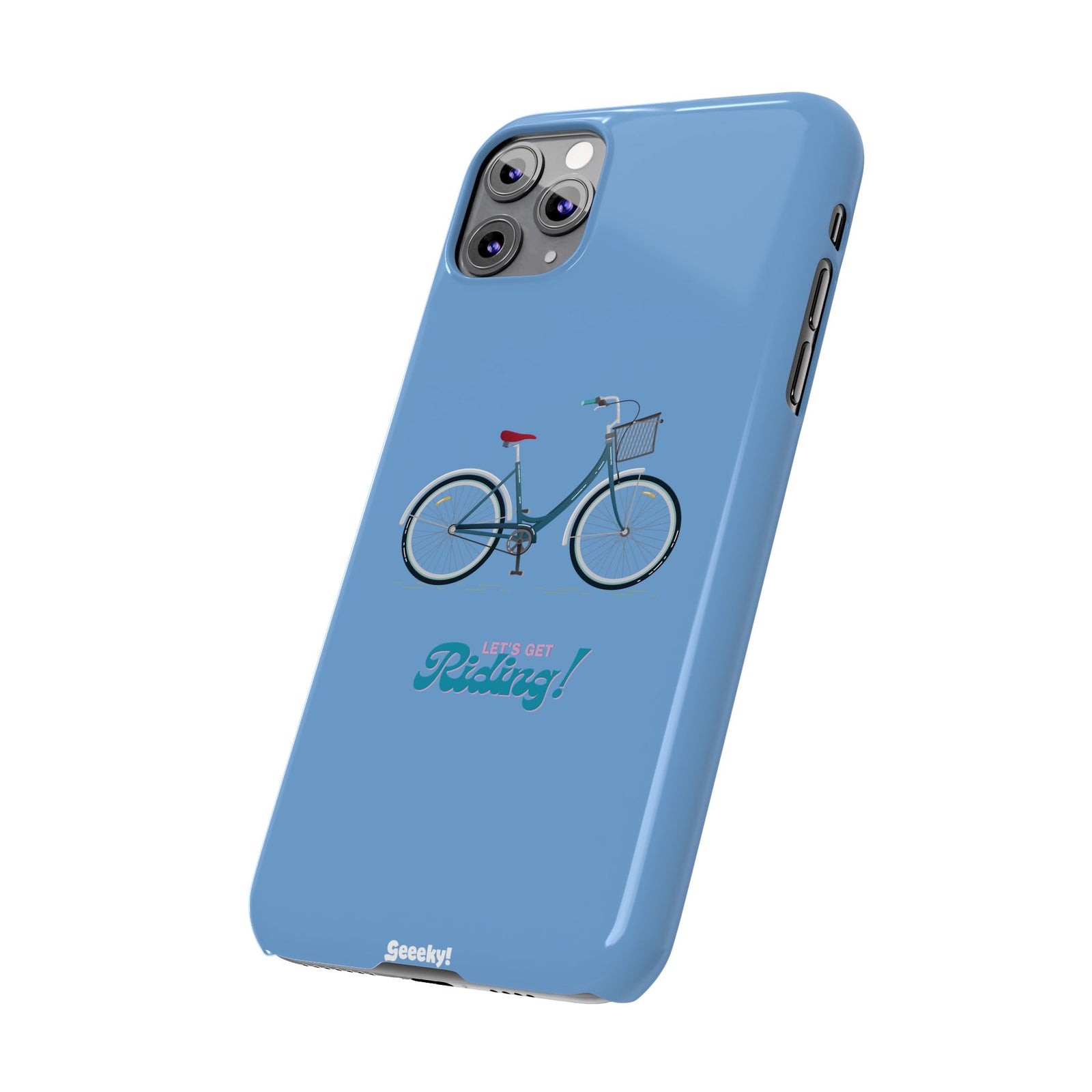 Riding in Blue – Slim iPhone Case